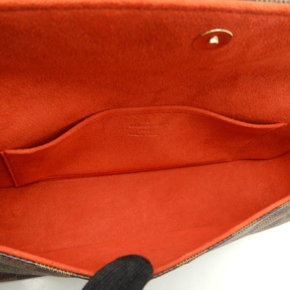 Louis Vuitton Damier Recoleta Ebene Handbag Brown - Picture 8 of 8